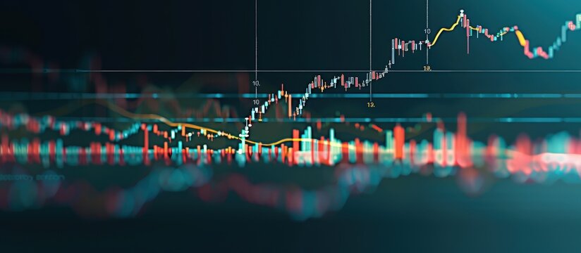 Scatter plot illustrating the positive relationship between stock prices and trading volume, highlighting rising investor engagement.