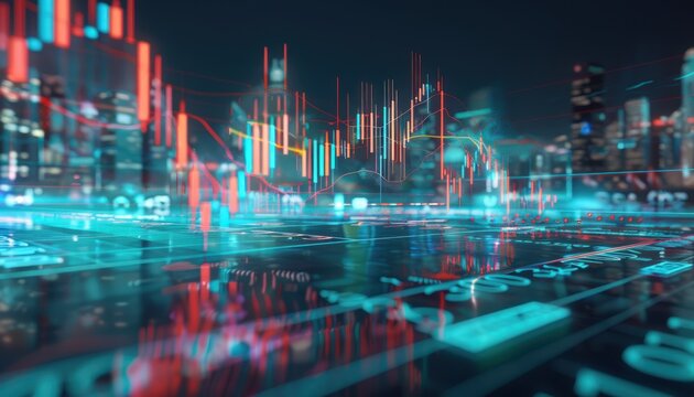 Scatter plot illustrating a clear positive link between stock prices and trading volume, indicating growing investor confidence.