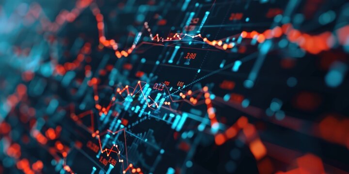 Scatter plot showing a clear positive relationship between stock prices and trading volume, indicating active investor interest.