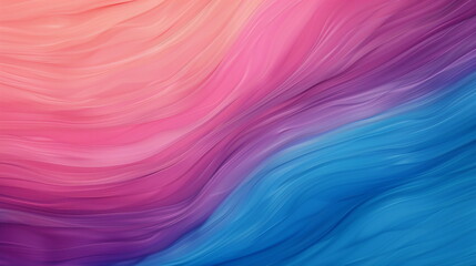 Fototapeta premium Abstract Fluid Gradient Background with Vibrant Pink, Blue, and Purple Waves - Contemporary Design for Digital Art, Websites, and Social Media Graphics
