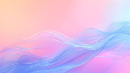 Fototapeta premium Abstract Pink and Blue Fluid Art Background with Dreamy Pastel Waves, Soft Gradient Blends, Flowing Shapes, Perfect for Digital Designs, Contemporary Art, Trendy Social Media, Wallpaper Designs