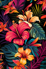 Whimsical Watercolor Lily of the Valley Tropical Watercolor Protea Paradise