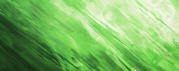 A bright green background with a subtle texture of diagonal lines, adding depth and interest while maintaining the intensity of the color.