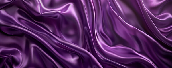 A rich purple background with a satin-like texture, creating a luxurious and elegant appearance.