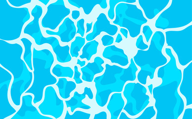 水面の一面イラスト