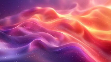 Fototapeta premium Colorful abstract background with flowing waves and gradient hues. Perfect for modern design projects.