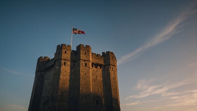 Archer tower ensuring the fortress remains impregnable