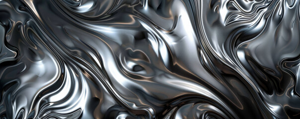 A dynamic zinc background with swirling, metallic patterns and a high-gloss finish, offering a mesmerizing appearance.