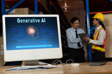 Generative AI virtual assistant tools for prompt engineer and user for ease of engage artificial...