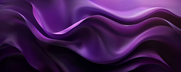 Obraz premium A rich purple background with a smooth gradient and a velvet-like texture, creating a sense of luxury and sophistication.