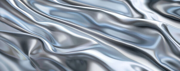 A sleek and modern silver background with a smooth metallic finish, creating a sophisticated and stylish look.