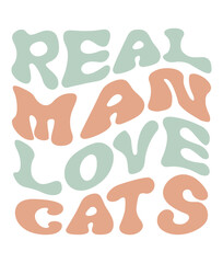 Retro, cat,  Craft Design. T-shirt Design. Illustration