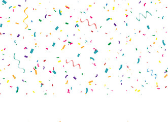High-Resolution Confetti Background Vector Free Downloads
