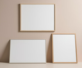 blank photo frame