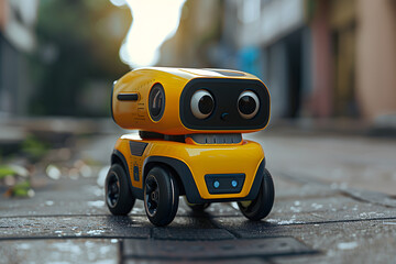 Robot courier, delivery of goods