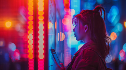 Symbolic image of authentic and imperfect interaction in social media, contrasted against a background of idealized but bland posts.generative ai