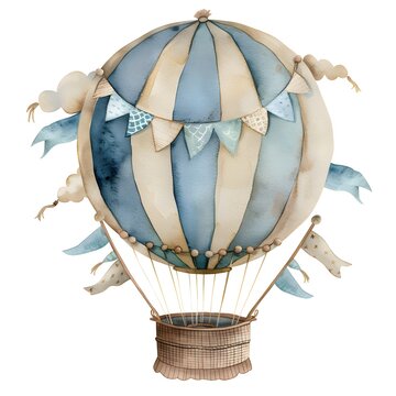 recommend clip art: air balloon