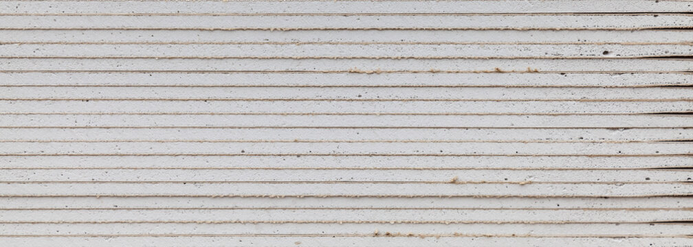 sheets of drywall as a background. side view