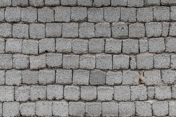 Concrete block wall texture and background seamless
