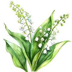 Obraz premium lilies of the valley