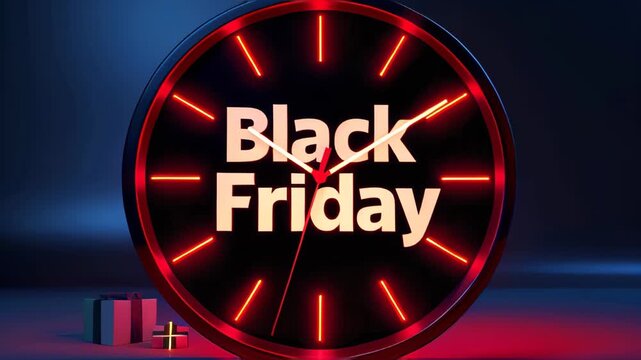 Black Friday Alarm Clock