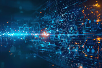 Абстрактная медицинская иллюстрация