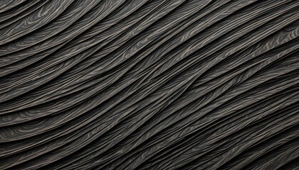 Obraz premium A Damascus steel texture with intricate, wavy patterns and a dark, matte finish, highlighting the unique forging process. Multiple variations available