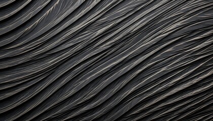 Obraz premium A Damascus steel texture with intricate, wavy patterns and a dark, matte finish, highlighting the unique forging process. Multiple variations available