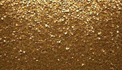 A scattered gold flake texture with thin, irregular pieces of gold layered over a surface, creating a rough, textured look. Multiple variations available