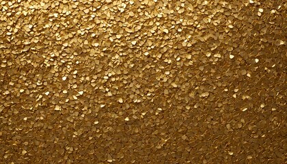 A scattered gold flake texture with thin, irregular pieces of gold layered over a surface, creating a rough, textured look. Multiple variations available