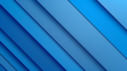Fototapeta premium A background with diagonal stripes of different shades of blue.