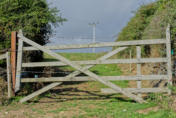 Broken Gate Farming Field Perranporth