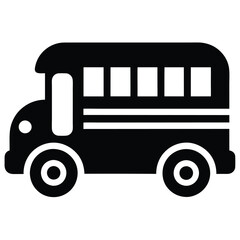 School bus as an education concept illustration