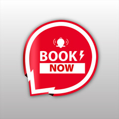 red flat sale web banner for book now post ,banner and poster