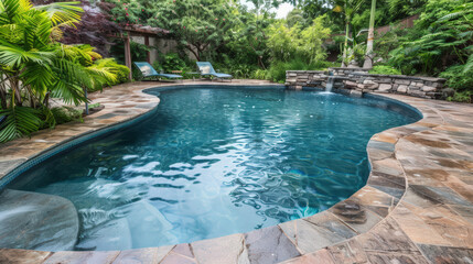 swimming pool in hotel