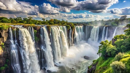 Naklejka premium Victoria falls, Zambia