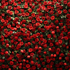 Wall of Roses