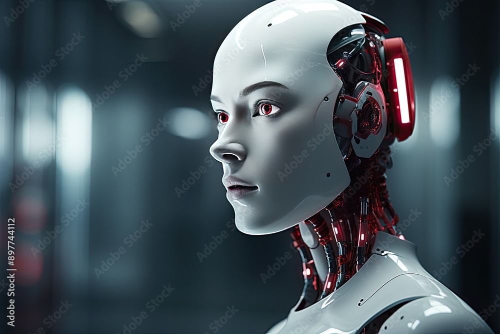 Aufkleber artificial intelligence chatbot for customer service