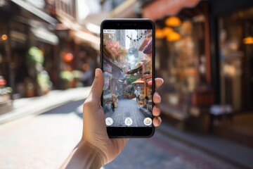 augmented reality app enhancing real-world experiences