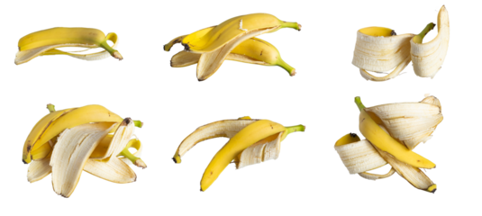 bananas isolated on white background