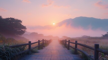 Free good morning scene wallpaper background photo
