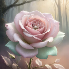 Beautiful Pink Rose Flower