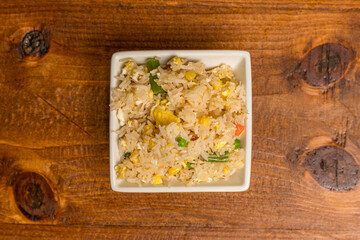 Egg fried rice