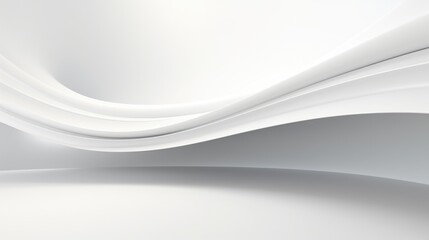 Obraz premium Free abstract white background minimal futuristic architectural space wallpaper