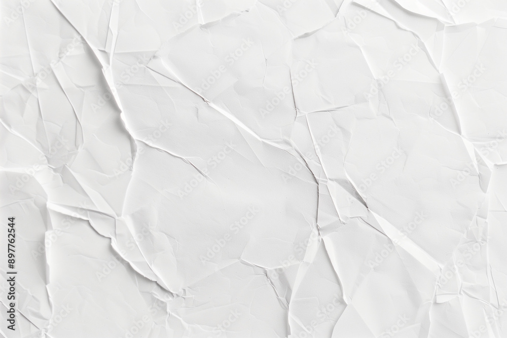 Aufkleber White paper texture. White color texture pattern abstract background for your design and text.