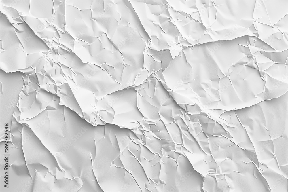 Aufkleber White paper texture. White color texture pattern abstract background for your design and text.