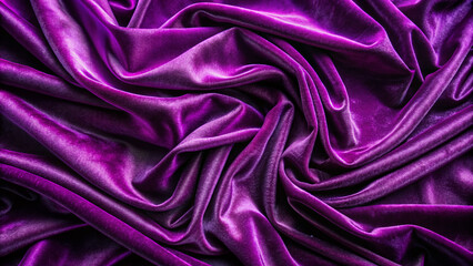 Obraz premium Vibrant purple background with intricate texture resembling worn velvet, featuring subtle sheen and soft folds, creating a luxurious and regal atmosphere.