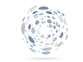 Raster halftone template for text and designкруговой растр