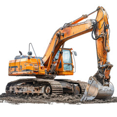 Mighty Excavator at Work