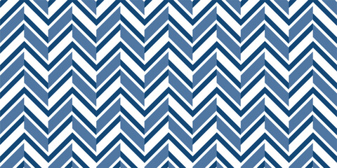 Navy blue shade herringbone pattern. Herringbone vector pattern. Seamless geometric pattern for clothing, wrapping paper, backdrop, background, gift card.